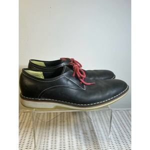 Cole Haan C10860 Air Matte Black Plain Toe Dress Casual Oxfords Men's US 10 M